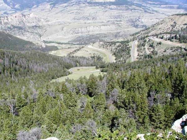 Beartooth Highway twisties.