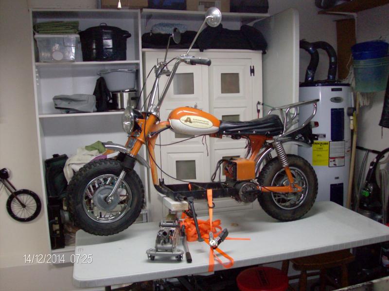 Auranthetic electric deals mini bike